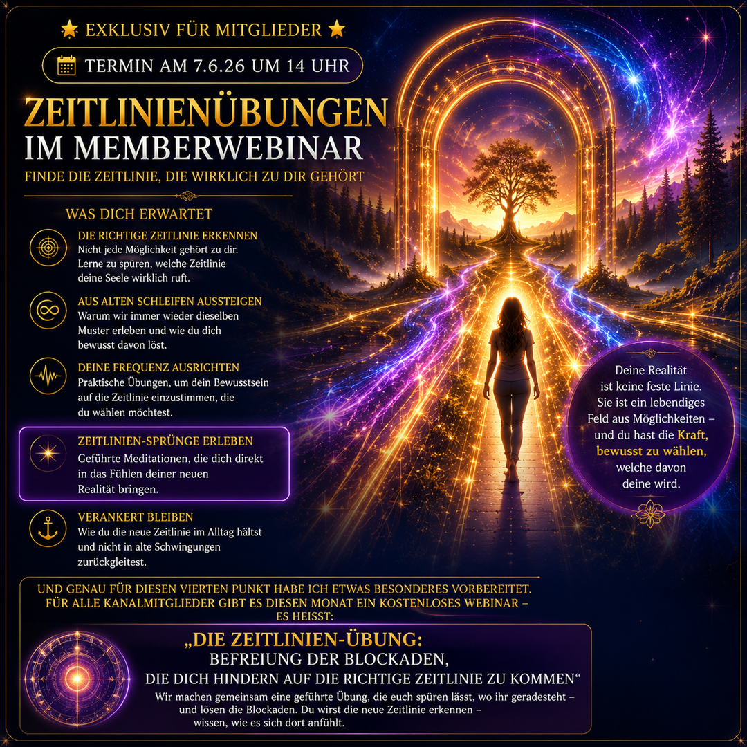 15. Kostenlose Webinar Zeitlinien Übungen