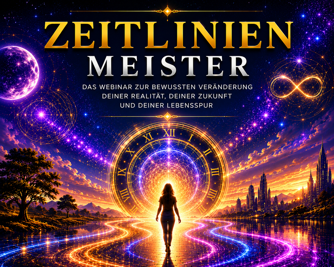 Zeitlinien Meister - Bewusste Veränderung deiner Realität, deiner Zukunft und deiner Lebensspur