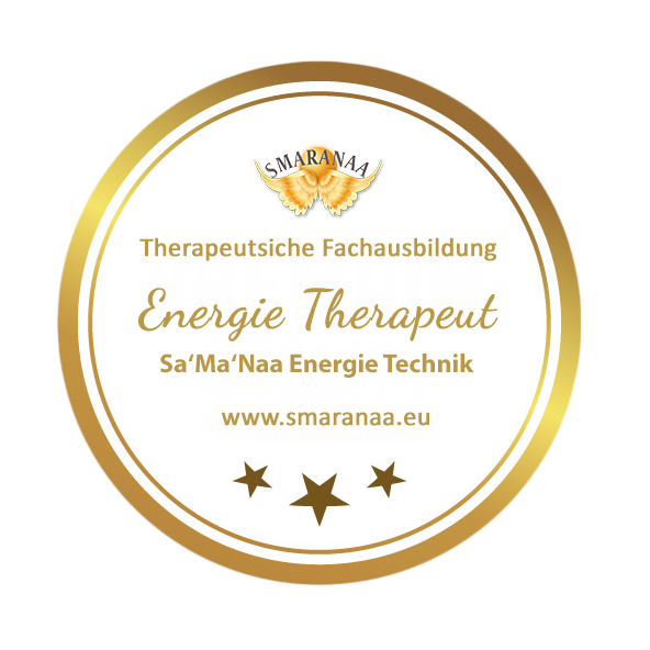 Zertifikat für Energie Therapeut Sa'Ma'Naa Heiltechnik  