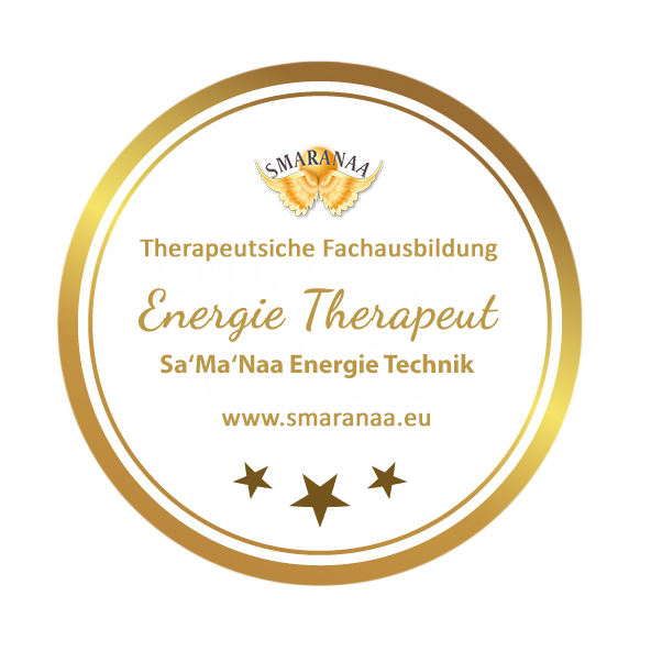 Zertifikat für Energie Therapeut Sa'Ma'Naa Heiltechnik  