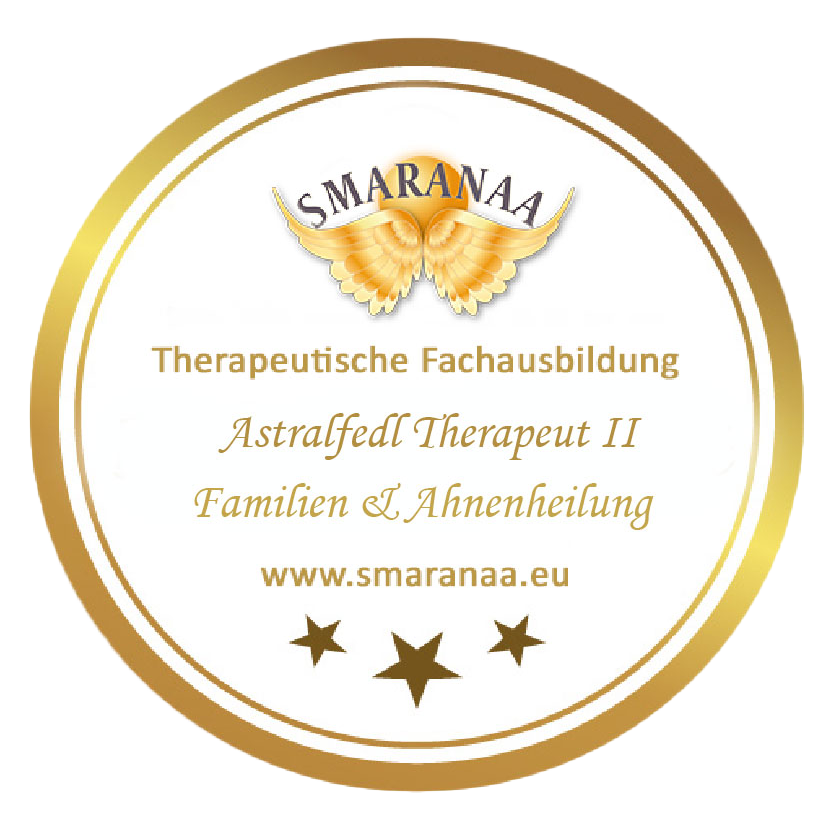 Zertifikat für Astralfeld Therapeut II