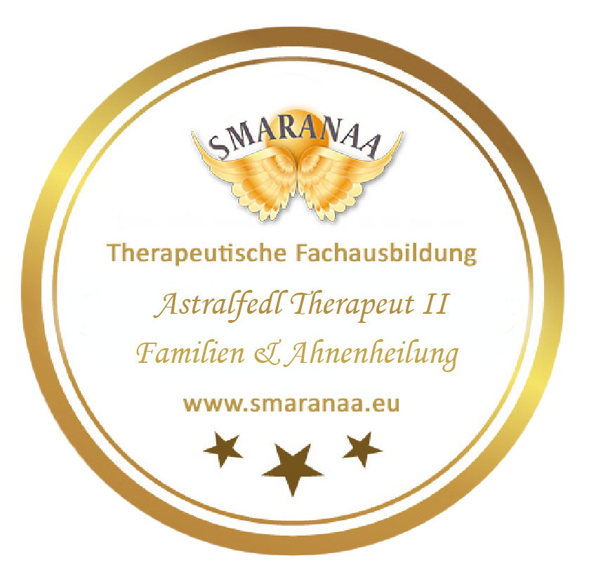 Zertifikat für Astralfeld Therapeut II